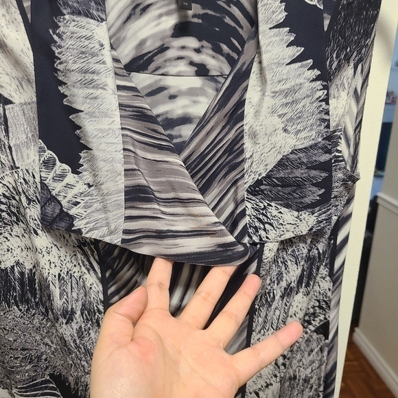 BCBGMAXAZRIA IZA 100%SILK DRESS size XS - Picture 6 of 10